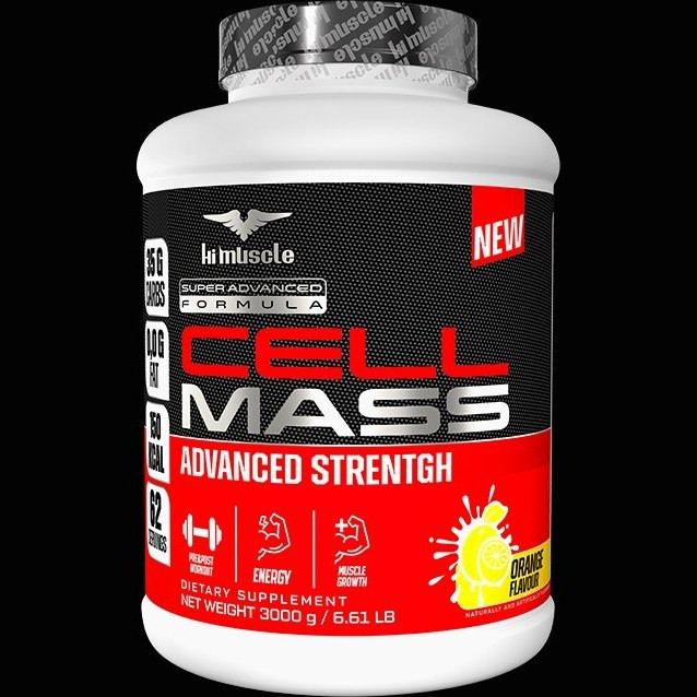 سل-ماس-۳۰۰۰-گرم-پرتقالی-های-ماسل-آلمان-Hi-Muscle-Cell-Mass-Orange