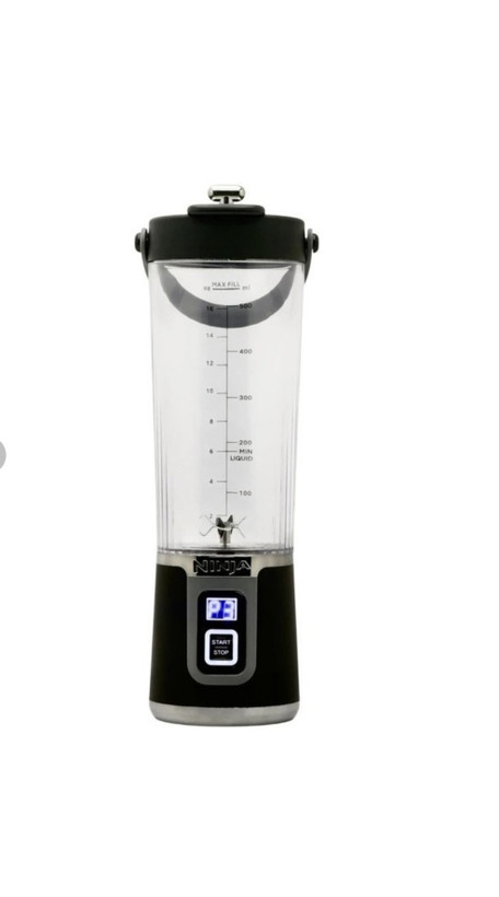 شیکر شارژی نینجا مدل BLAST MAX گنجایش 0.5 لیتر - خاکستری