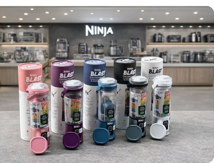 شیکر شارژی مدل BC151 ninja ( نینجا ) - صورتی